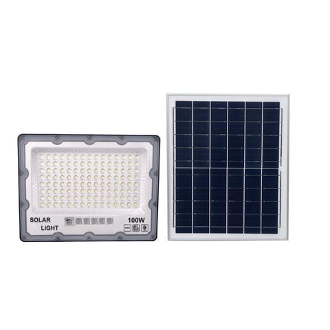 Solar Floodlight 100W LED Solar Floodlight 100W Solar Floodlight 100W The German Outlet