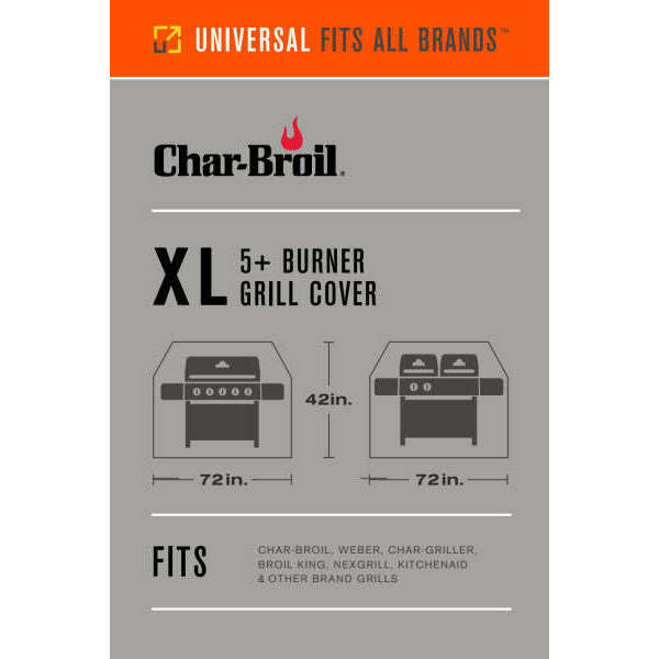 5+ Burner Rip-Stop Grill Cover Outdoor Grill Accessories 5+ Burner Rip-Stop Grill Cover 5+ Burner Rip-Stop Grill Cover CharBroil