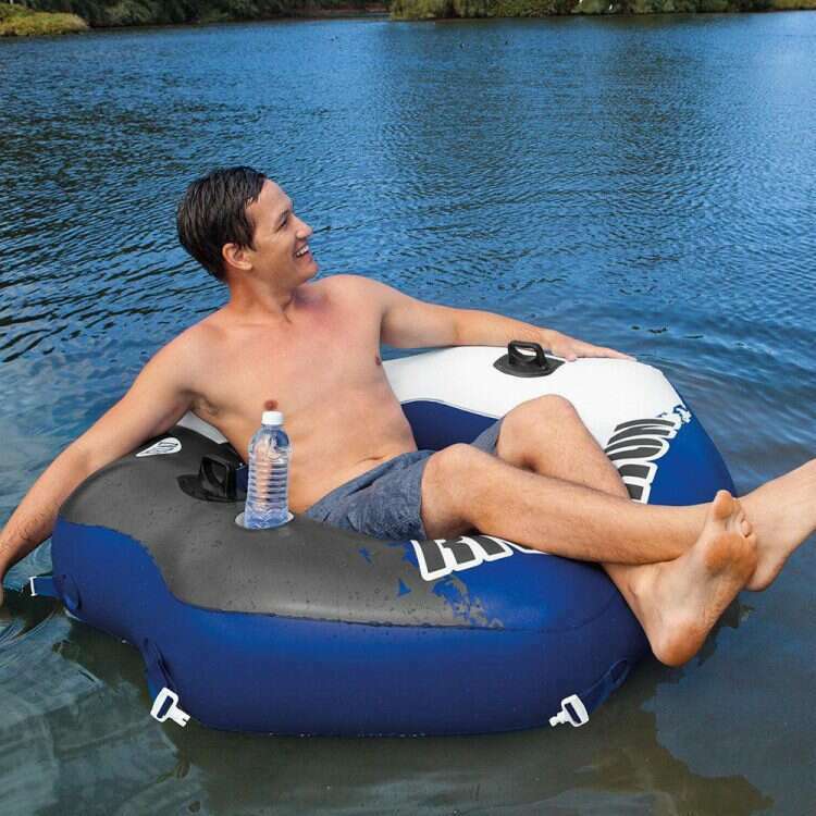 River Run™ Connect Inflatable Floating Lake Lounge inflatables River Run™ Connect Inflatable Floating Lake Lounge River Run™ Connect Inflatable Floating Lake Lounge Intex