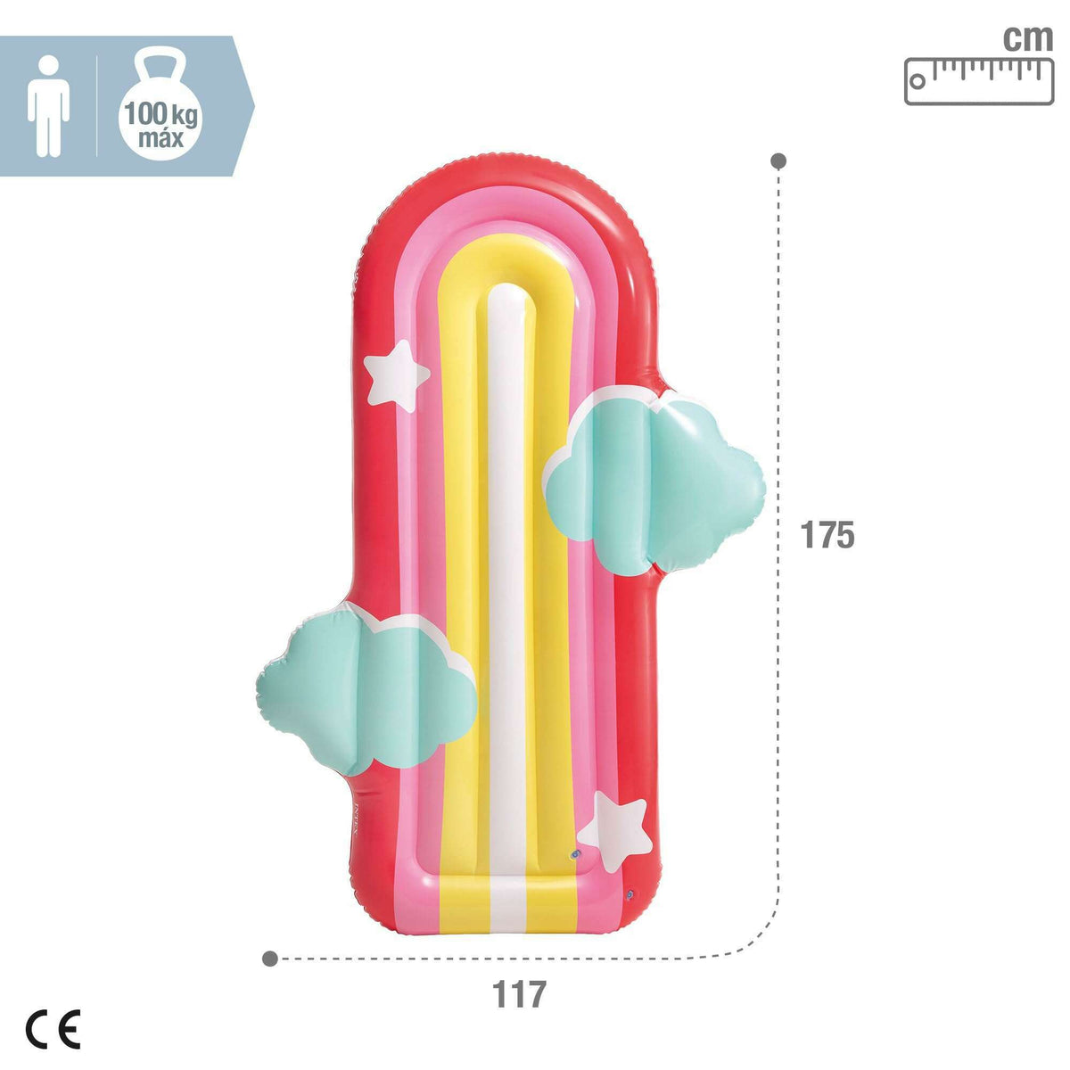Rainbow Cloud Inflatable Float Kids Inflatables Rainbow Cloud Inflatable Float Rainbow Cloud Inflatable Float Intex