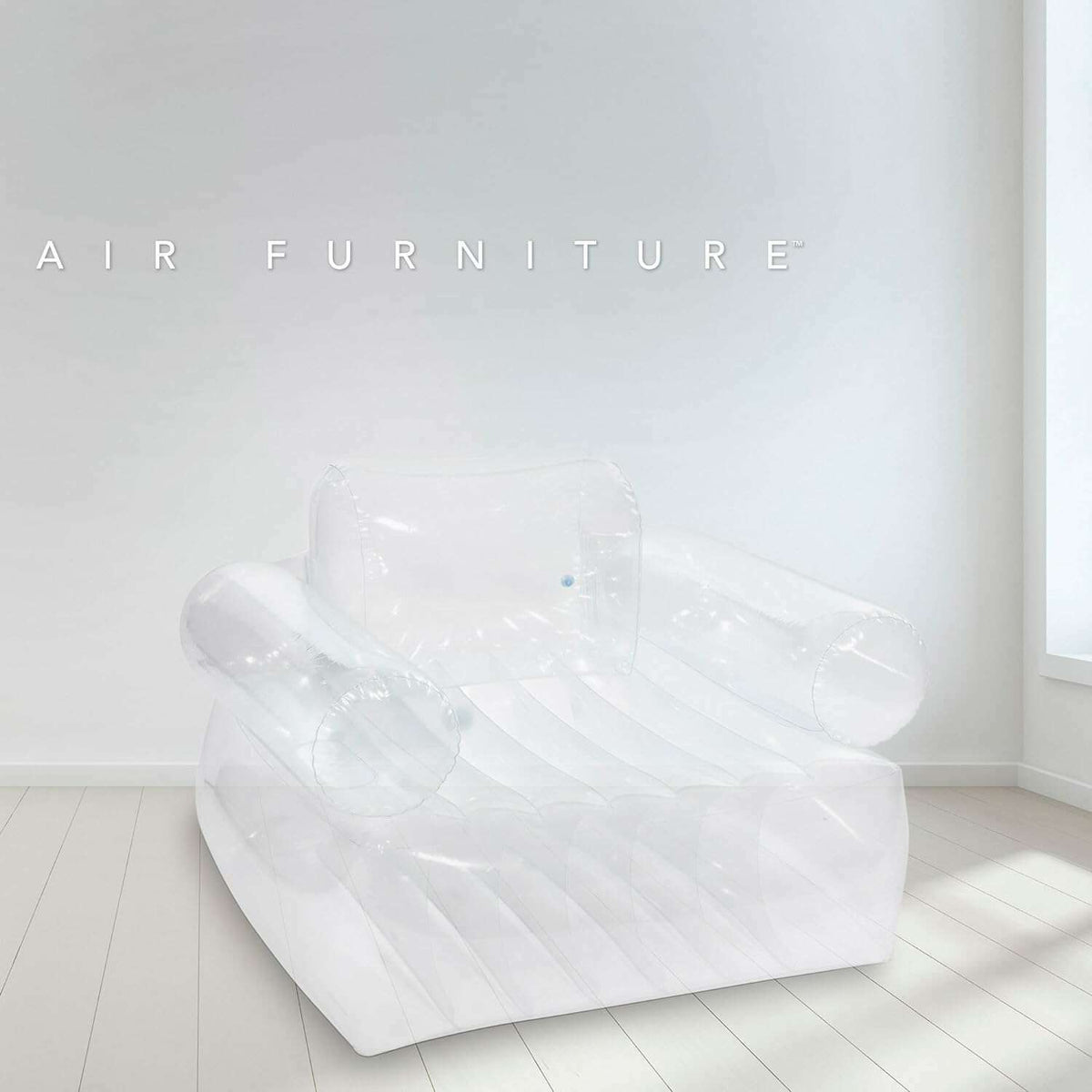 Inflated Chair, Transparent Air Chair Inflated Chair, Transparent Inflated Chair, Transparent Intex