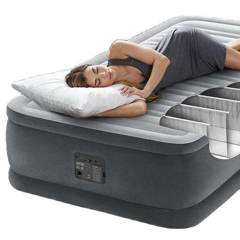 Single Dora Beam Airbed 99*191*46cm Air Bed Single Dora Beam Airbed 99*191*46cm Single Dora Beam Airbed 99*191*46cm Intex