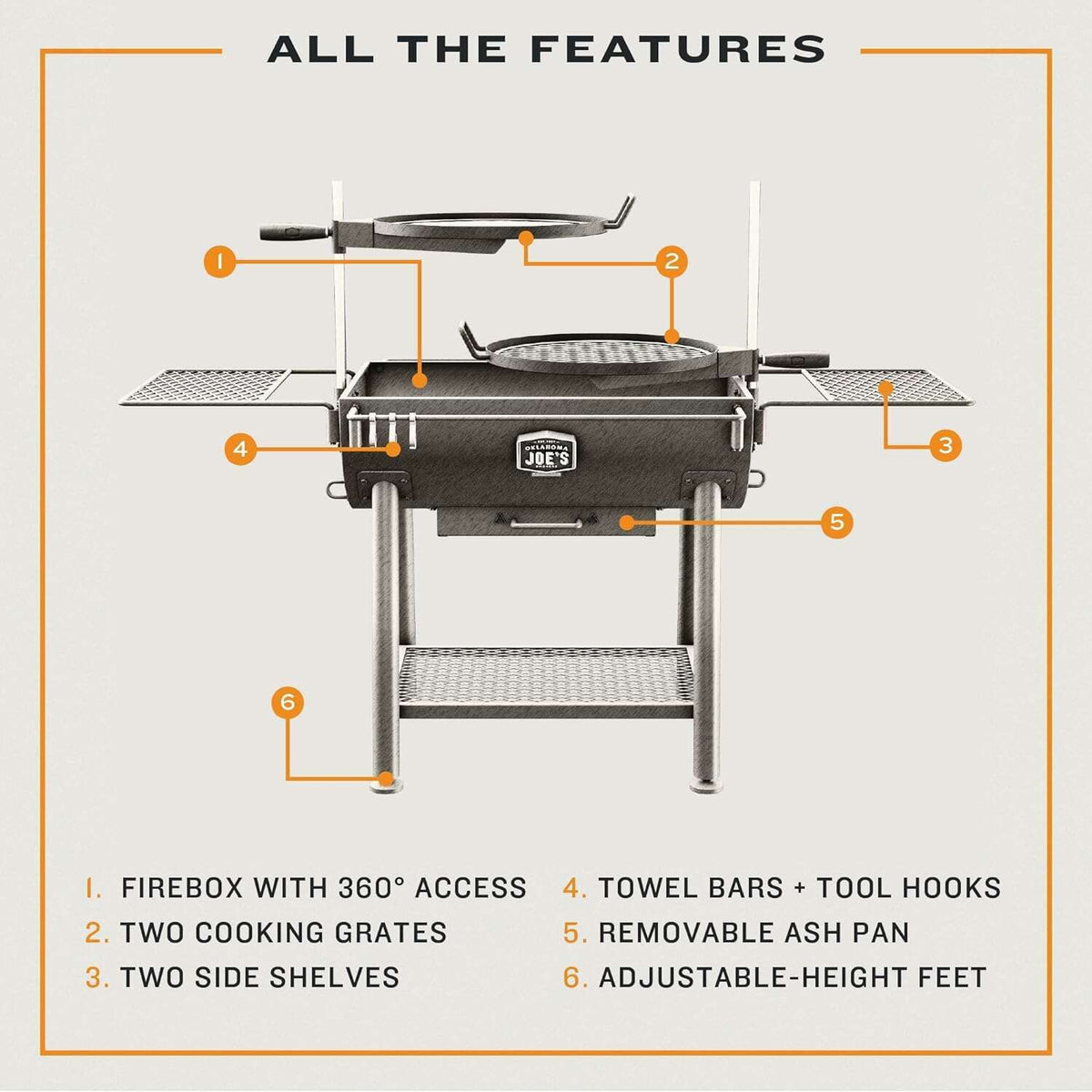 Oklahoma Joe's Firecraft Series Barrel Outdoor Barbque Oklahoma Joe's Firecraft Series Barrel Oklahoma Joe's Firecraft Series Barrel CharBroil