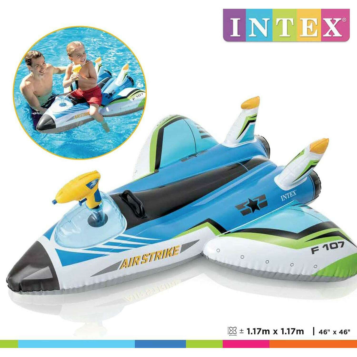 Water Gun Plane Ride-Ons Kids Inflatables Water Gun Plane Ride-Ons Water Gun Plane Ride-Ons Intex