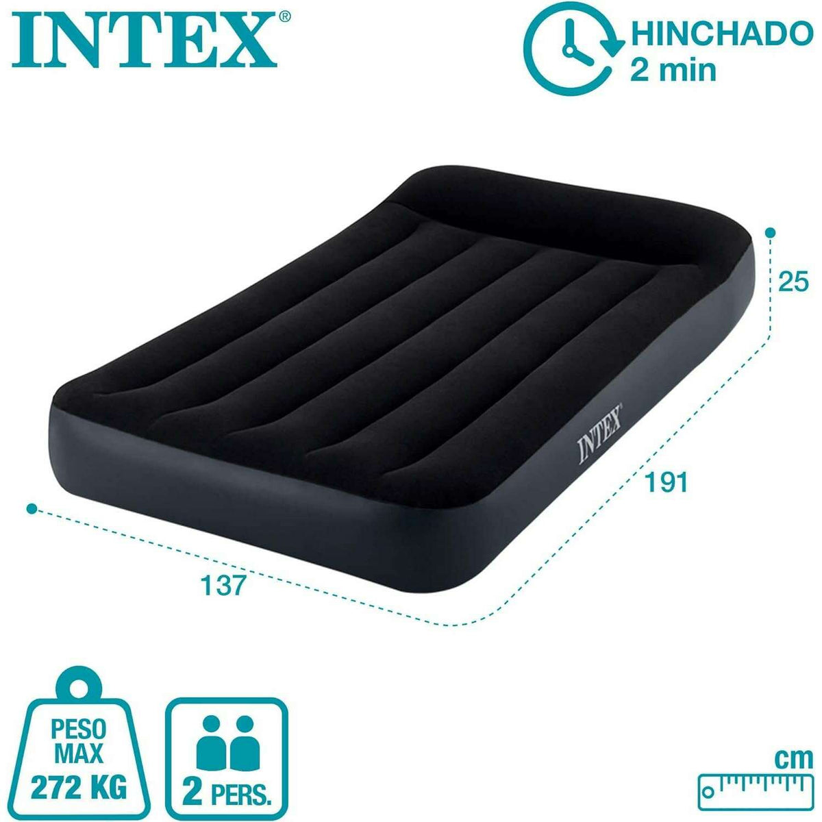 Full Pillow Rest Classic Airbed Air Bed Full Pillow Rest Classic Airbed Full Pillow Rest Classic Airbed Intex