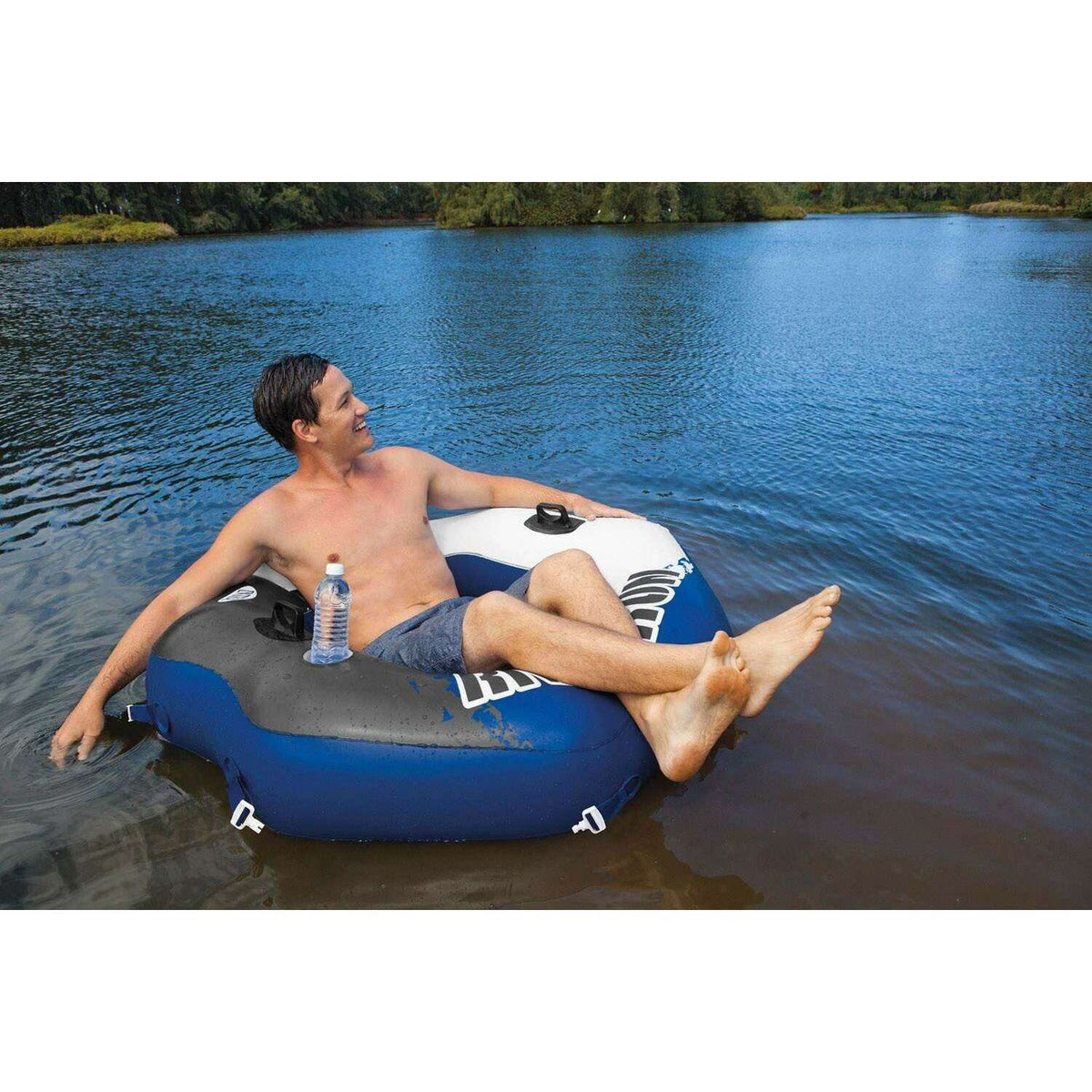 River Run™ Connect Inflatable Floating Lake Lounge inflatables River Run™ Connect Inflatable Floating Lake Lounge River Run™ Connect Inflatable Floating Lake Lounge Intex