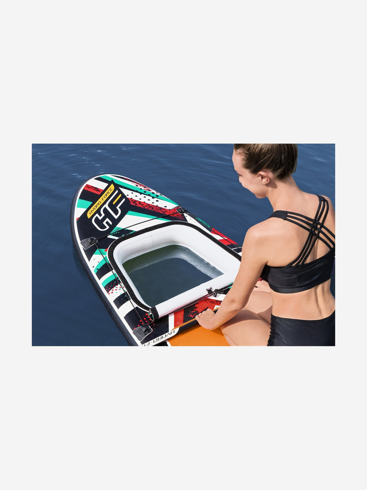 Hydro-Force Inflatable Paddle Board SUP Set - Breeze Panorama  Hydro-Force Inflatable Paddle Board SUP Set - Breeze Panorama Hydro-Force Inflatable Paddle Board SUP Set - Breeze Panorama Bestway