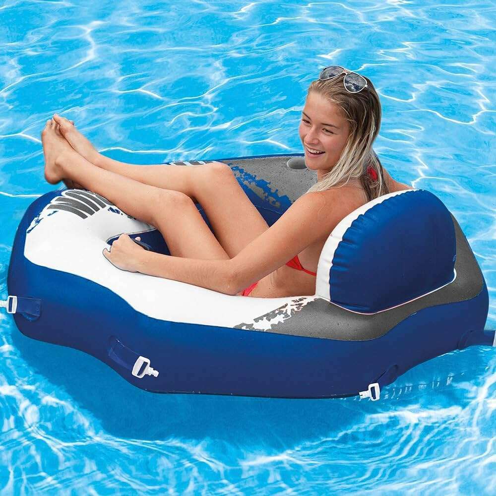 River Run™ Connect Inflatable Floating Lake Lounge inflatables River Run™ Connect Inflatable Floating Lake Lounge River Run™ Connect Inflatable Floating Lake Lounge Intex