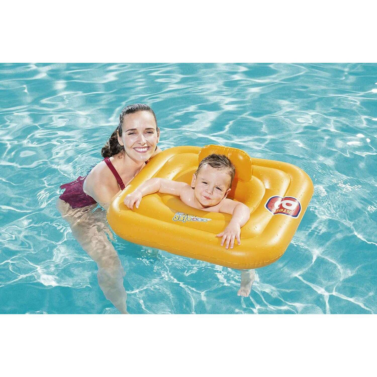 Square 3-Ring Inflatable Baby Boat Kids Inflatables Square 3-Ring Inflatable Baby Boat Square 3-Ring Inflatable Baby Boat Bestway