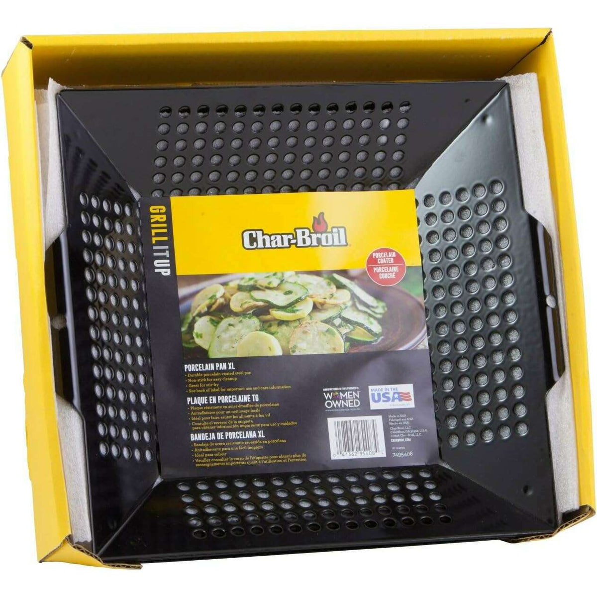 Porcelain Pan XL For BBQ Outdoor Grill Accessories Porcelain Pan XL For BBQ Porcelain Pan XL For BBQ CharBroil