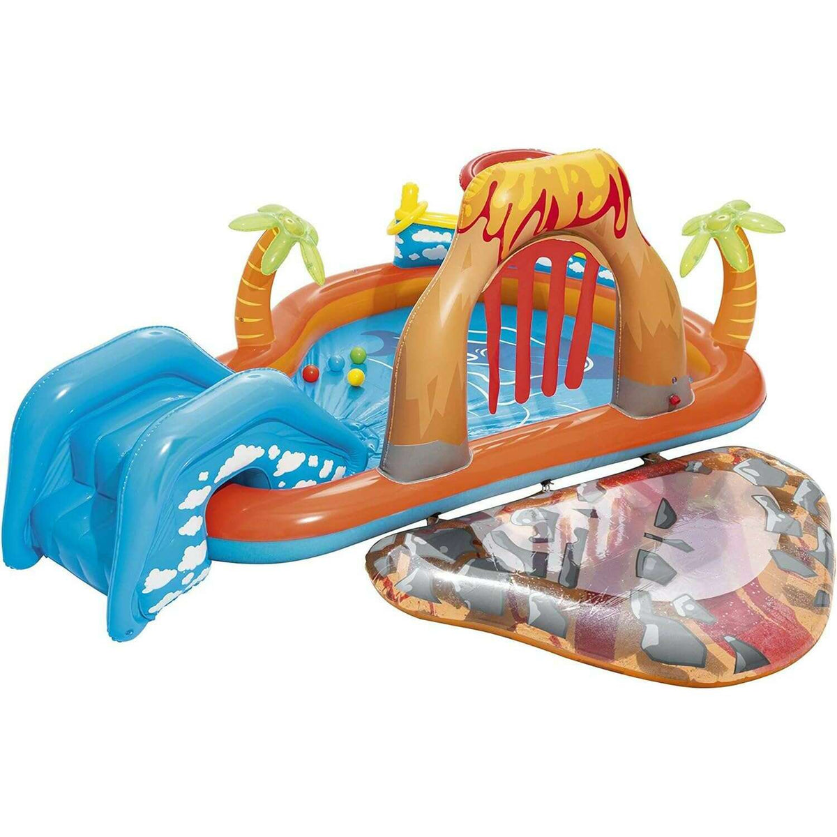 Lava Lagoon Play Center 265x265x104cm Kids Inflatables Lava Lagoon Play Center 265x265x104cm Lava Lagoon Play Center 265x265x104cm Bestway