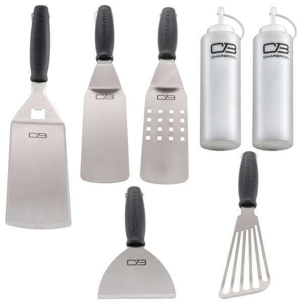charbroil Griddle 7-Piece Tool Set Outdoor Grill Accessories charbroil Griddle 7-Piece Tool Set charbroil Griddle 7-Piece Tool Set CharBroil
