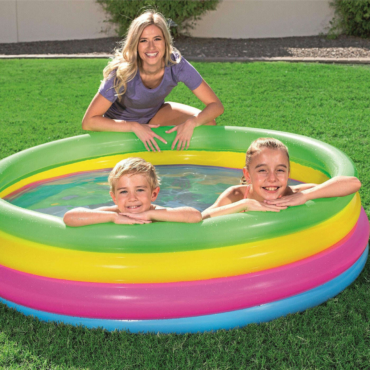 Play Pool Φ1.57m x H46cm Kids Inflatables Play Pool Φ1.57m x H46cm Play Pool Φ1.57m x H46cm Bestway