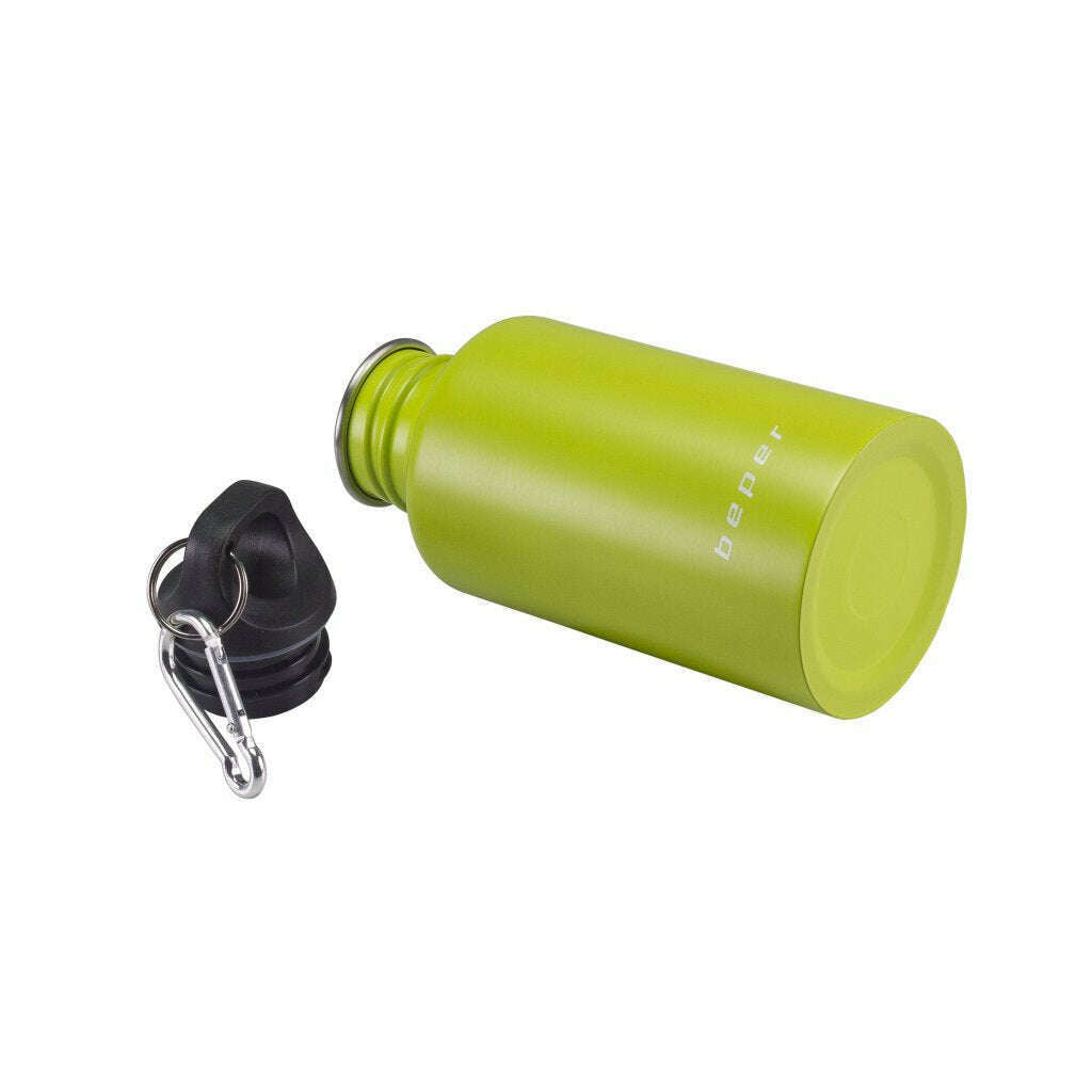 Stainless Steel Isolated Flask - Green Stainless Steel Flask Stainless Steel Isolated Flask - Green Stainless Steel Isolated Flask - Green Beper