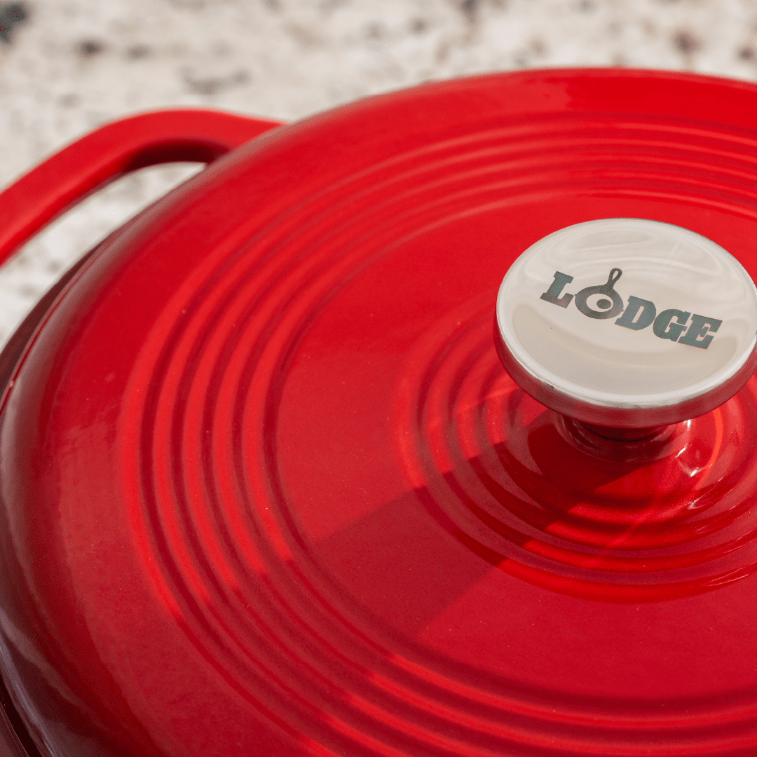 5.5L Essential Enamel Cast Iron Dutch Oven Dutch Ovens 5.5L Essential Enamel Cast Iron Dutch Oven 5.5L Essential Enamel Cast Iron Dutch Oven Lodge