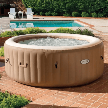 Purespa Bubble Massage 196X71Cm 4Pers Spa Bubble Pools Purespa Bubble Massage 196X71Cm 4Pers Purespa Bubble Massage 196X71Cm 4Pers Intex