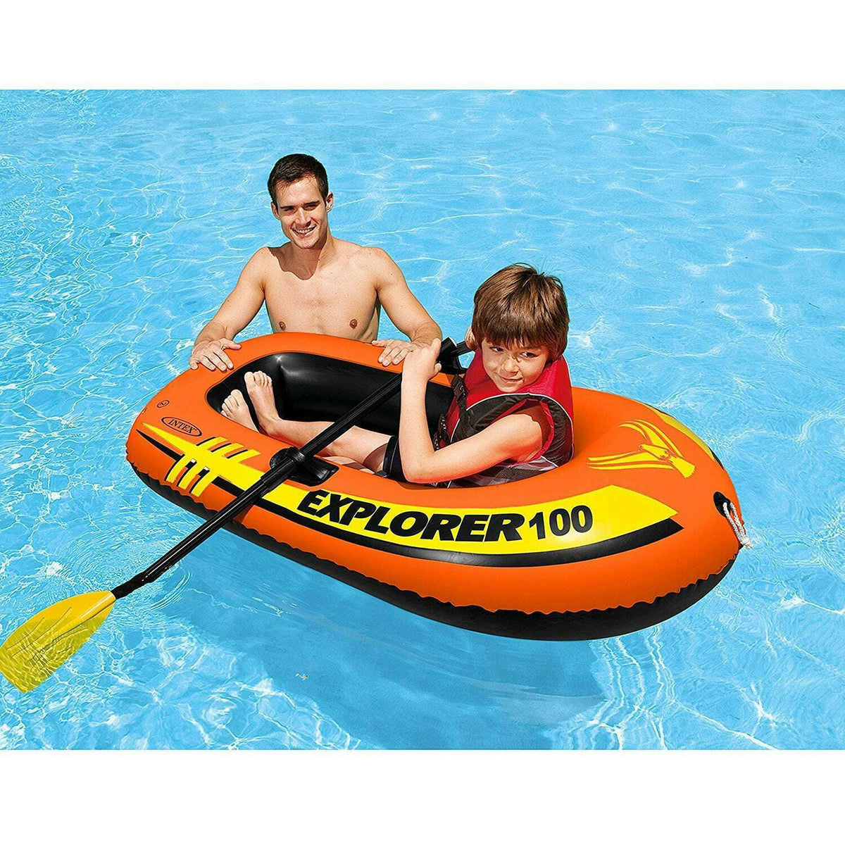 Explorer 100, 1-Person Inflatable Boat Kids Inflatables Explorer 100, 1-Person Inflatable Boat Explorer 100, 1-Person Inflatable Boat Intex